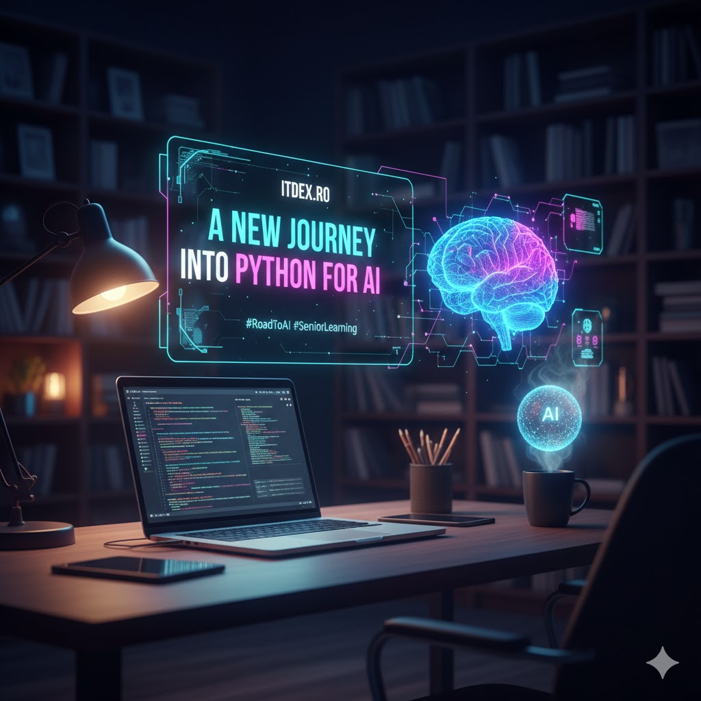 De la 20 de ani de experienta, la “Hello AI”: De ce m-am apcat sa invat Python prin freeCodeCamp